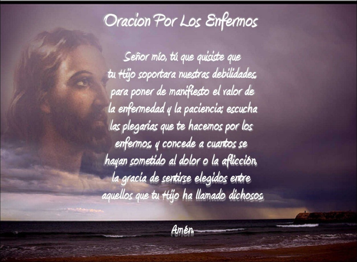 Cómo orar a Dios con mucha fe por los enfermos - Versículos