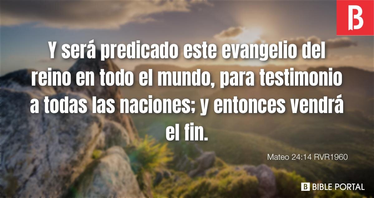 Mateo 24:14