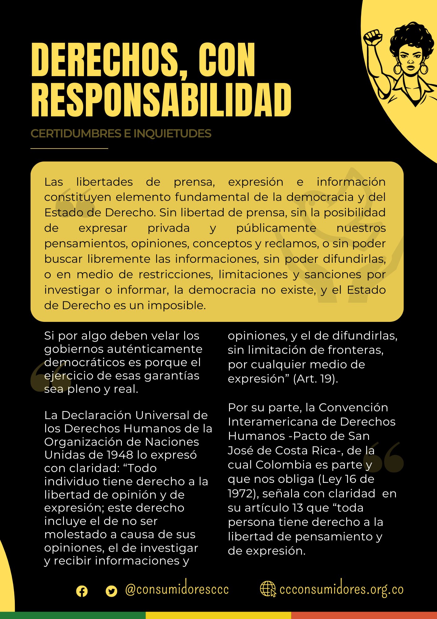<strong>La importancia de estar informados sobre nuestros derechos
