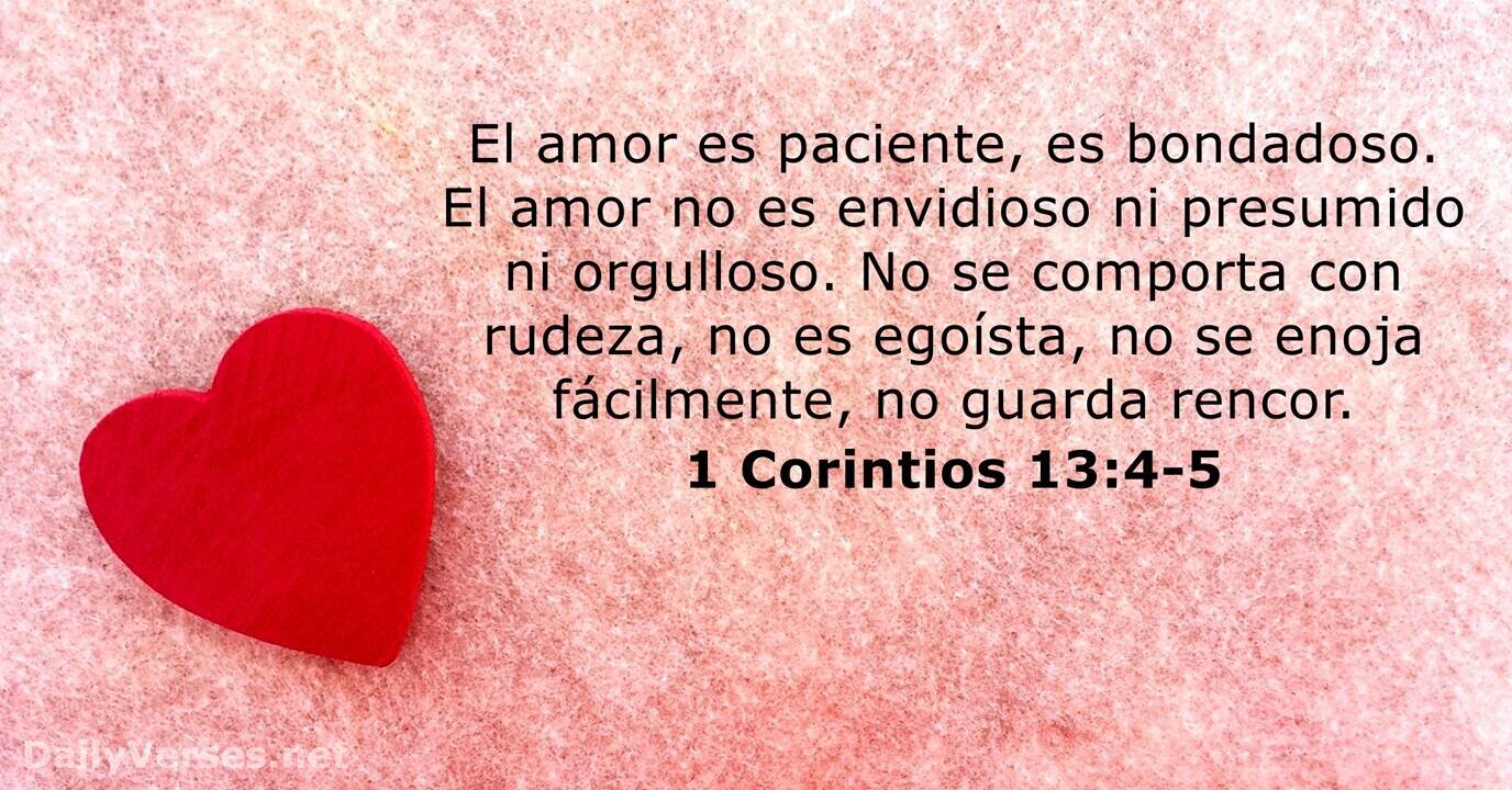 La Base del Amor y la Paciencia