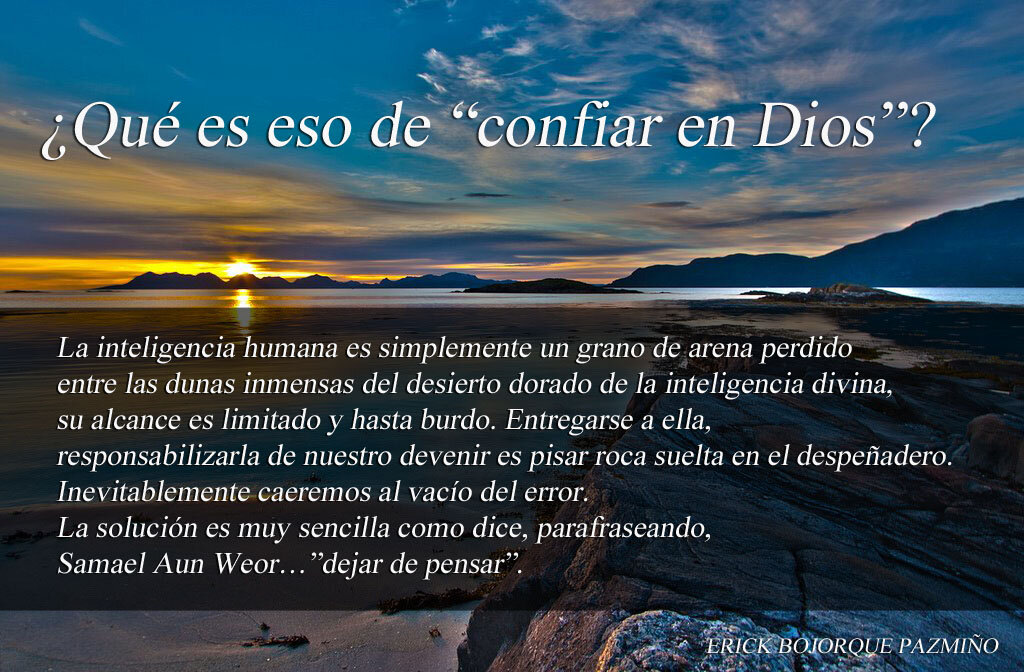 La Base de la Confianza Divina